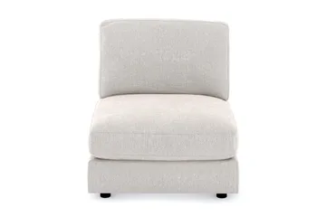 Arken 1-seters Midtmodul i Fløyel 90 cm bred - Kremhvit - Møbler - Sofaer - Modulsofaer - Midtmodul