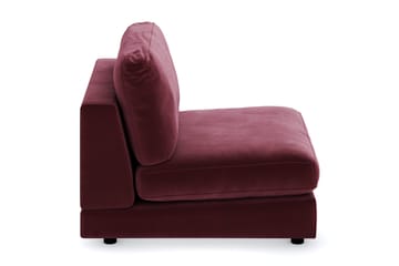 Arken 1-seters Midtmodul i Fløyel 90 cm bred - Lilla - Møbler - Sofaer - Modulsofaer - Midtmodul