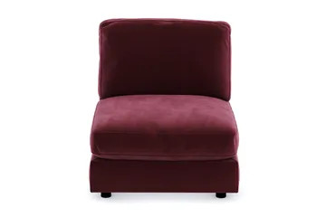 Arken 1-seters Midtmodul i Fløyel 90 cm bred - Lilla - Møbler - Sofaer - Modulsofaer - Midtmodul