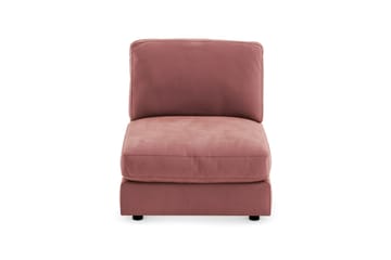 Arken 1-seters Midtmodul i Fløyel 90 cm bred - Rosa - Møbler - Sofaer - Modulsofaer - Midtmodul