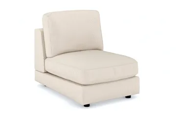 Arken 1-seters Midtmodul i Manchester 70 cm bred - Beige - Møbler - Sofaer - Modulsofaer - Midtmodul