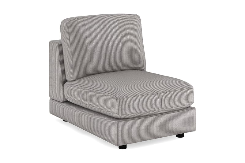 Arken 1-seters Midtmodul i Manchester 70 cm bred - Mørk grå - Møbler - Sofaer - Modulsofaer - Midtmodul