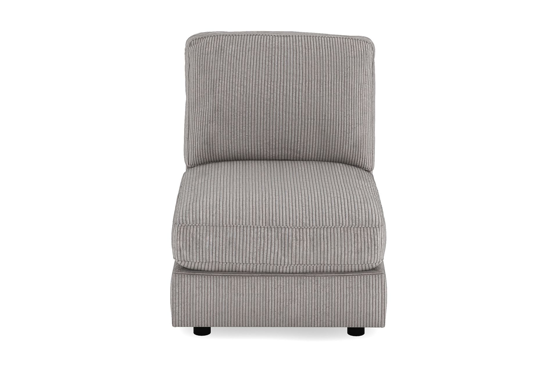 Arken 1-seters Midtmodul i Manchester 70 cm bred - Mørk grå - Møbler - Sofaer - Modulsofaer - Midtmodul