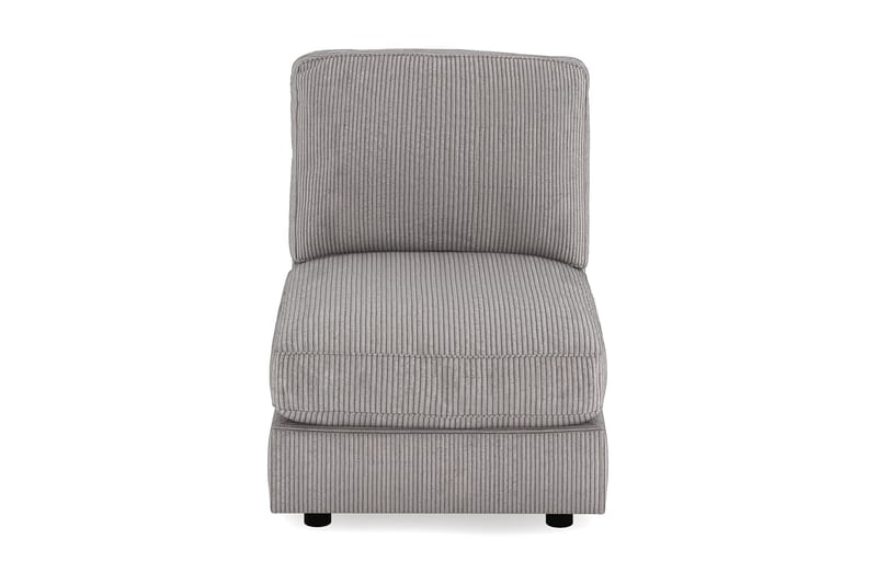 Arken 1-seters Midtmodul i Manchester 70 cm bred - Mørk grå - Møbler - Sofaer - Modulsofaer - Midtmodul