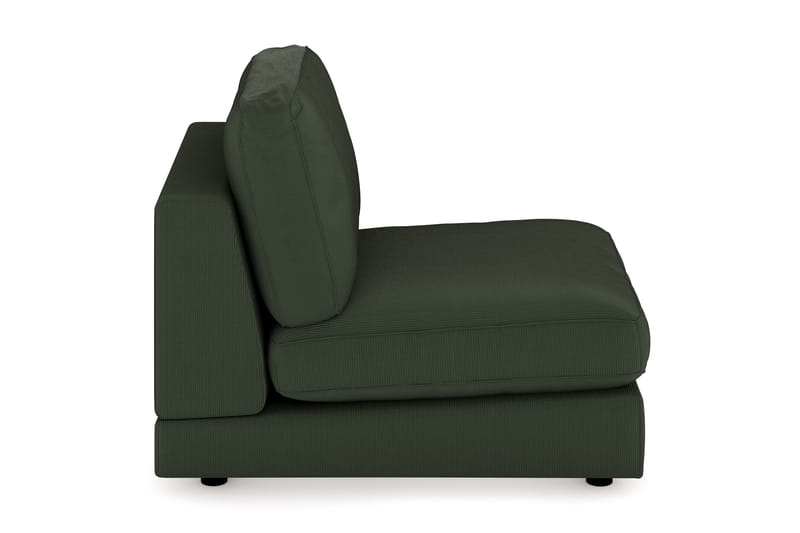 Arken 1-seters Midtmodul i Manchester 70 cm bred - Mørk grønn - Møbler - Sofaer - Modulsofaer - Midtmodul