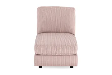 Arken 1-seters Midtmodul i Manchester 70 cm bred - Rosa - Møbler - Sofaer - Modulsofaer - Midtmodul