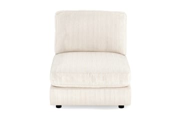 Arken 1-seters Midtmodul i Manchester 90 cm bred - Beige - Møbler - Sofaer - Modulsofaer - Midtmodul