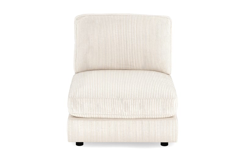 Arken 1-seters Midtmodul i Manchester 90 cm bred - Beige - Møbler - Sofaer - Modulsofaer - Midtmodul