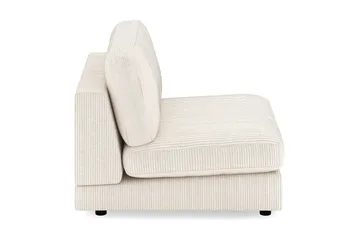 Arken 1-seters Midtmodul i Manchester 90 cm bred - Beige - Møbler - Sofaer - Modulsofaer - Midtmodul