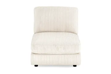 Arken 1-seters Midtmodul i Manchester 90 cm bred - Beige - Møbler - Sofaer - Modulsofaer - Midtmodul