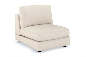 Arken 1-seters Midtmodul i Manchester 90 cm bred - Beige - Møbler - Sofaer - Modulsofaer - Midtmodul