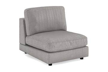 Arken 1-seters Midtmodul i Manchester 90 cm bred - Mørk grå - Møbler - Sofaer - Modulsofaer - Midtmodul
