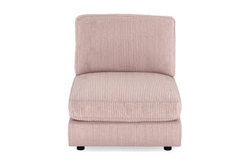 Arken 1-seters Midtmodul i Manchester 90 cm bred - Rosa - Møbler - Sofaer - Modulsofaer - Midtmodul
