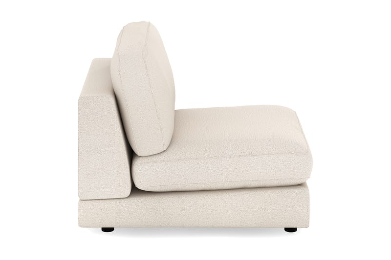 Arken 1-seters Midtmodul i Stoff 70 cm bred - Beige - Møbler - Sofaer - Modulsofaer - Midtmodul