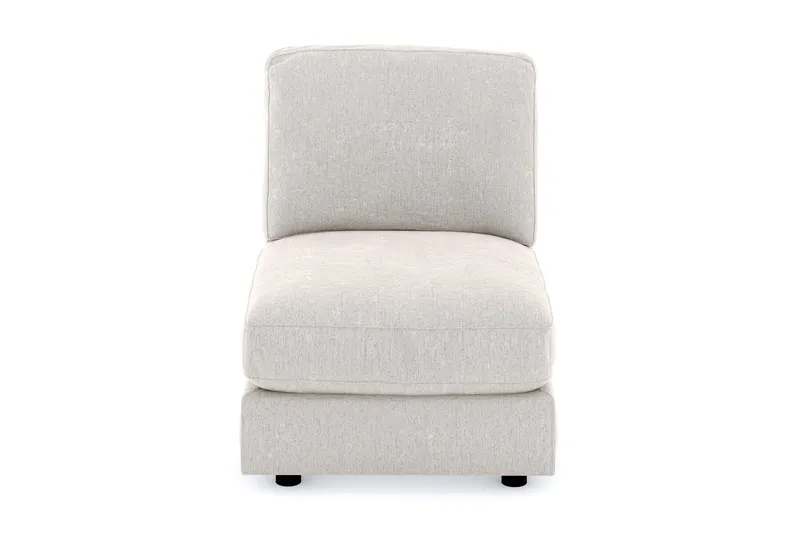 Arken 1-seters Midtmodul i Stoff 70 cm bred - Beige - Møbler - Sofaer - Modulsofaer - Midtmodul