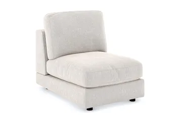 Arken 1-seters Midtmodul i Stoff 70 cm bred - Beige - Møbler - Sofaer - Modulsofaer - Midtmodul
