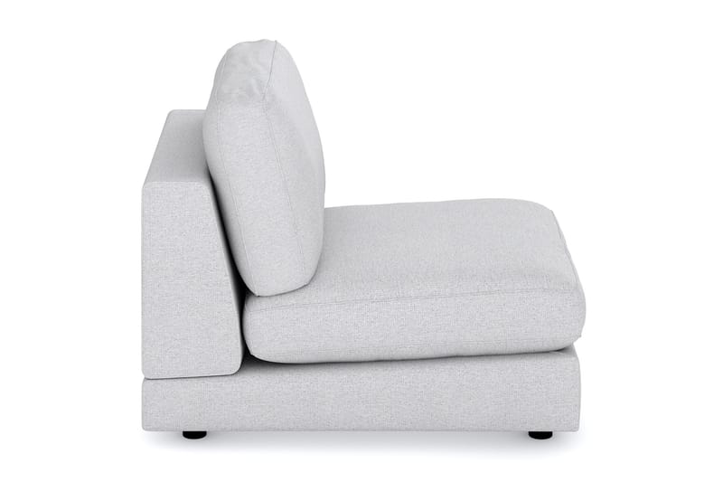 Arken 1-seters Midtmodul i Stoff 70 cm bred - Lys grå - Møbler - Sofaer - Modulsofaer - Midtmodul