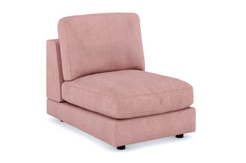 Arken 1-seters Midtmodul i Stoff 70 cm bred - Rosa - Møbler - Sofaer - Modulsofaer - Midtmodul