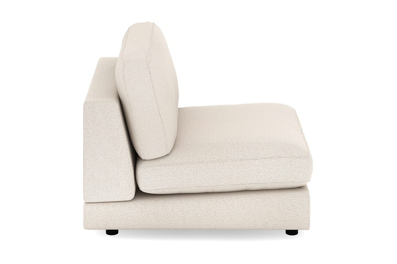 Arken 1-seters Midtmodul i Stoff 90 cm bred - Beige - Møbler - Sofaer - Modulsofaer - Midtmodul
