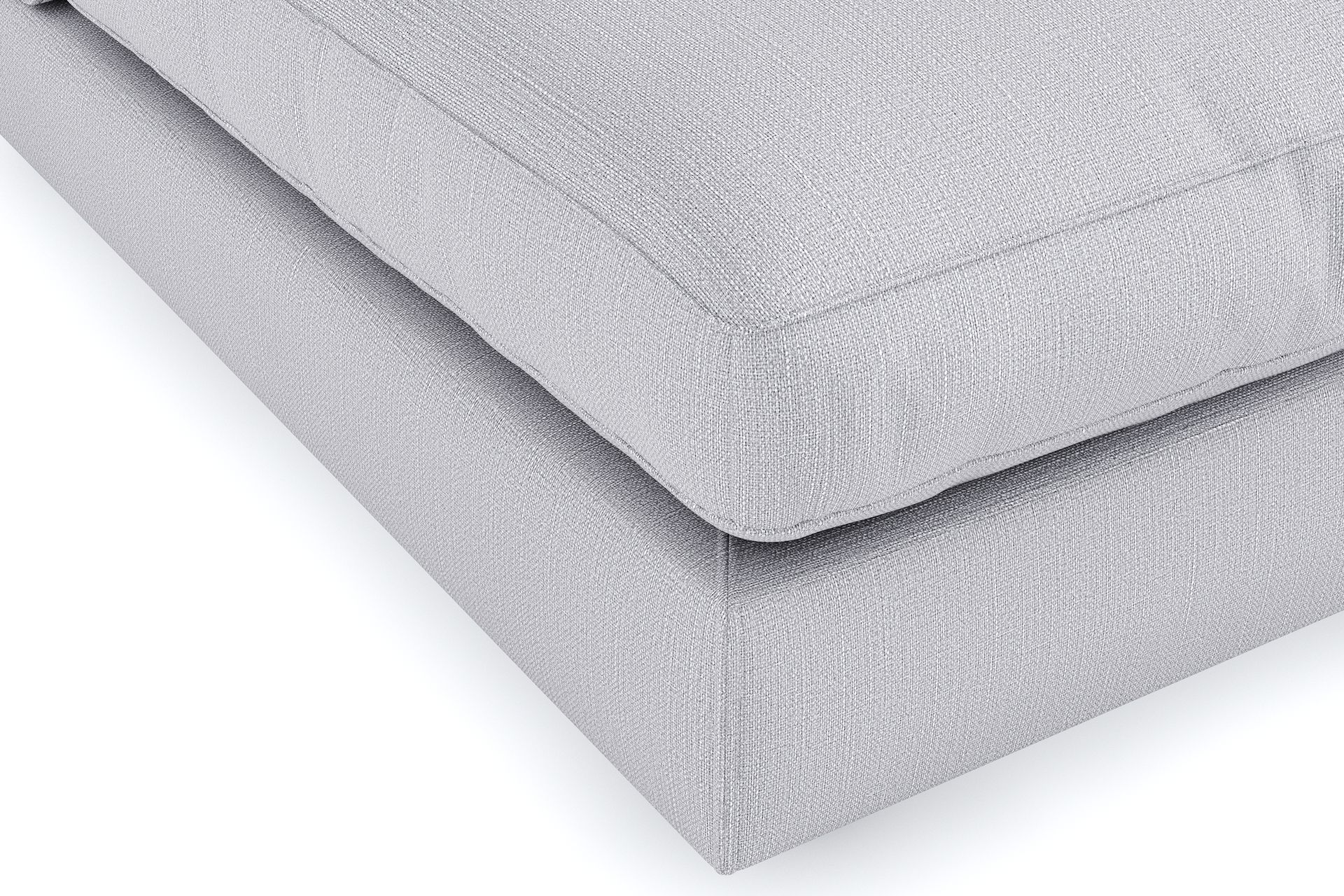 Arken 1-seters Midtmodul i Stoff 90 cm bred - Grå - Møbler - Sofaer - Modulsofaer - Midtmodul