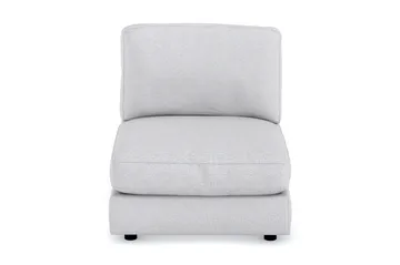 Arken 1-seters Midtmodul i Stoff 90 cm bred - Lys grå - Møbler - Sofaer - Modulsofaer - Midtmodul