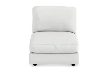 Arken 1-seters Midtmodul i Stoff 90 cm bred - Lys grå - Møbler - Sofaer - Modulsofaer - Midtmodul