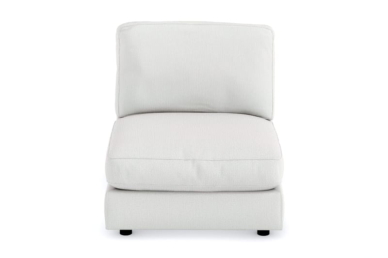 Arken 1-seters Midtmodul i Stoff 90 cm bred - Lys grå - Møbler - Sofaer - Modulsofaer - Midtmodul