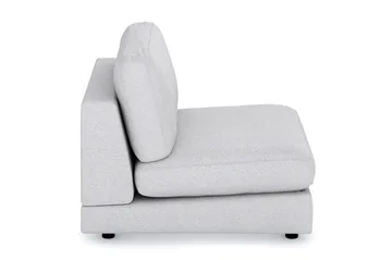 Arken 1-seters Midtmodul i Stoff 90 cm bred - Lys grå - Møbler - Sofaer - Modulsofaer - Midtmodul