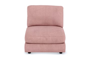 Arken 1-seters Midtmodul i Stoff 90 cm bred - Rosa - Møbler - Sofaer - Modulsofaer - Midtmodul