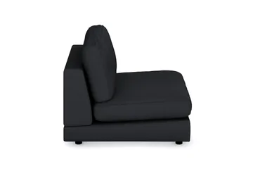 Arken 1-seters Midtmodul i Stoff 90 cm bred - Svart - Møbler - Sofaer - Modulsofaer - Midtmodul