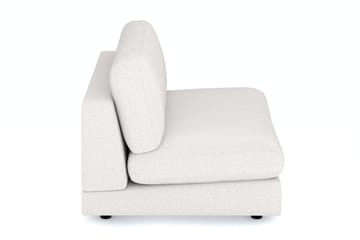Arken 2-seters Midtmodul i Bouclé 120 cm bred - Hvit - Møbler - Sofaer - Modulsofaer - Midtmodul