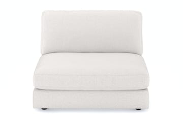 Arken 2-seters Midtmodul i Bouclé 120 cm bred - Hvit - Møbler - Sofaer - Modulsofaer - Midtmodul