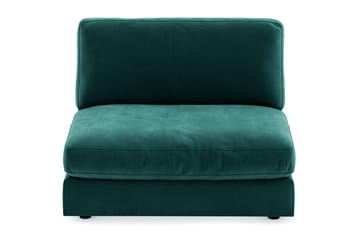 Arken 2-seters Midtmodul i Fløyel 120 cm bred - Grønn - Møbler - Sofaer - Modulsofaer - Midtmodul
