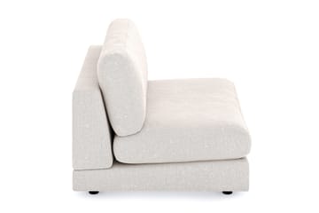 Arken 2-seters Midtmodul i Fløyel 120 cm bred - Kremhvit - Møbler - Sofaer - Modulsofaer - Midtmodul