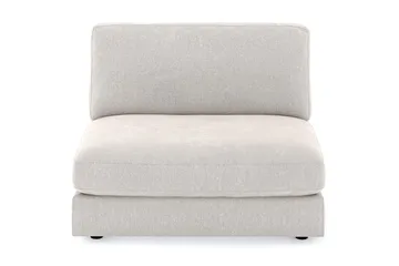 Arken 2-seters Midtmodul i Fløyel 120 cm bred - Kremhvit - Møbler - Sofaer - Modulsofaer - Midtmodul