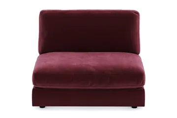 Arken 2-seters Midtmodul i Fløyel 120 cm bred - Lilla - Møbler - Sofaer - Modulsofaer - Midtmodul