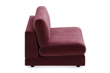 Arken 2-seters Midtmodul i Fløyel 120 cm bred - Lilla - Møbler - Sofaer - Modulsofaer - Midtmodul