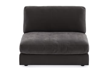 Arken 2-seters Midtmodul i Fløyel 120 cm bred - Mørk grå - Møbler - Sofaer - Modulsofaer - Midtmodul