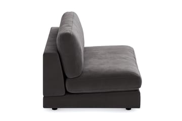 Arken 2-seters Midtmodul i Fløyel 120 cm bred - Mørk grå - Møbler - Sofaer - Modulsofaer - Midtmodul