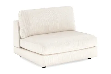 Arken 2-seters Midtmodul i Manchester 120 cm bred - Beige - Møbler - Sofaer - Modulsofaer - Midtmodul