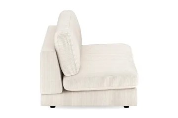 Arken 2-seters Midtmodul i Manchester 120 cm bred - Beige - Møbler - Sofaer - Modulsofaer - Midtmodul