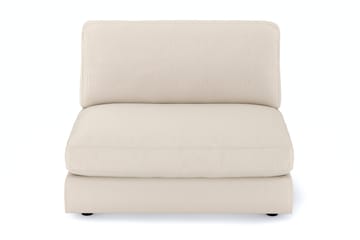 Arken 2-seters Midtmodul i Manchester 120 cm bred - Beige - Møbler - Sofaer - Modulsofaer - Midtmodul