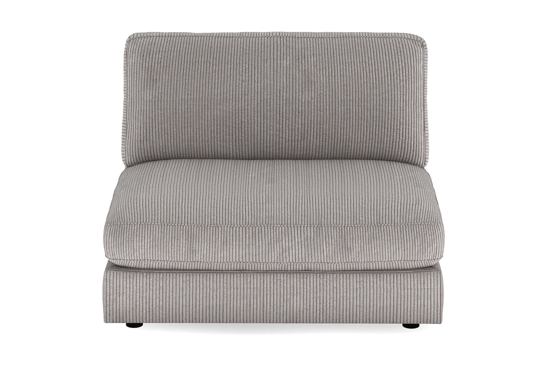 Arken 2-seters Midtmodul i Manchester 120 cm bred - Mørk grå - Møbler - Sofaer - Modulsofaer - Midtmodul