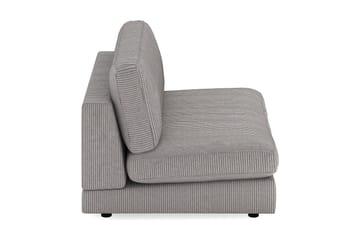Arken 2-seters Midtmodul i Manchester 120 cm bred - Mørk grå - Møbler - Sofaer - Modulsofaer - Midtmodul