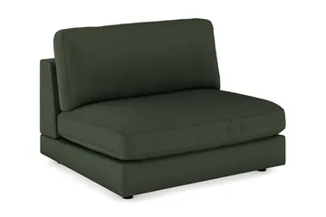 Arken 2-seters Midtmodul i Manchester 120 cm bred - Mørk grønn - Møbler - Sofaer - Modulsofaer - Midtmodul
