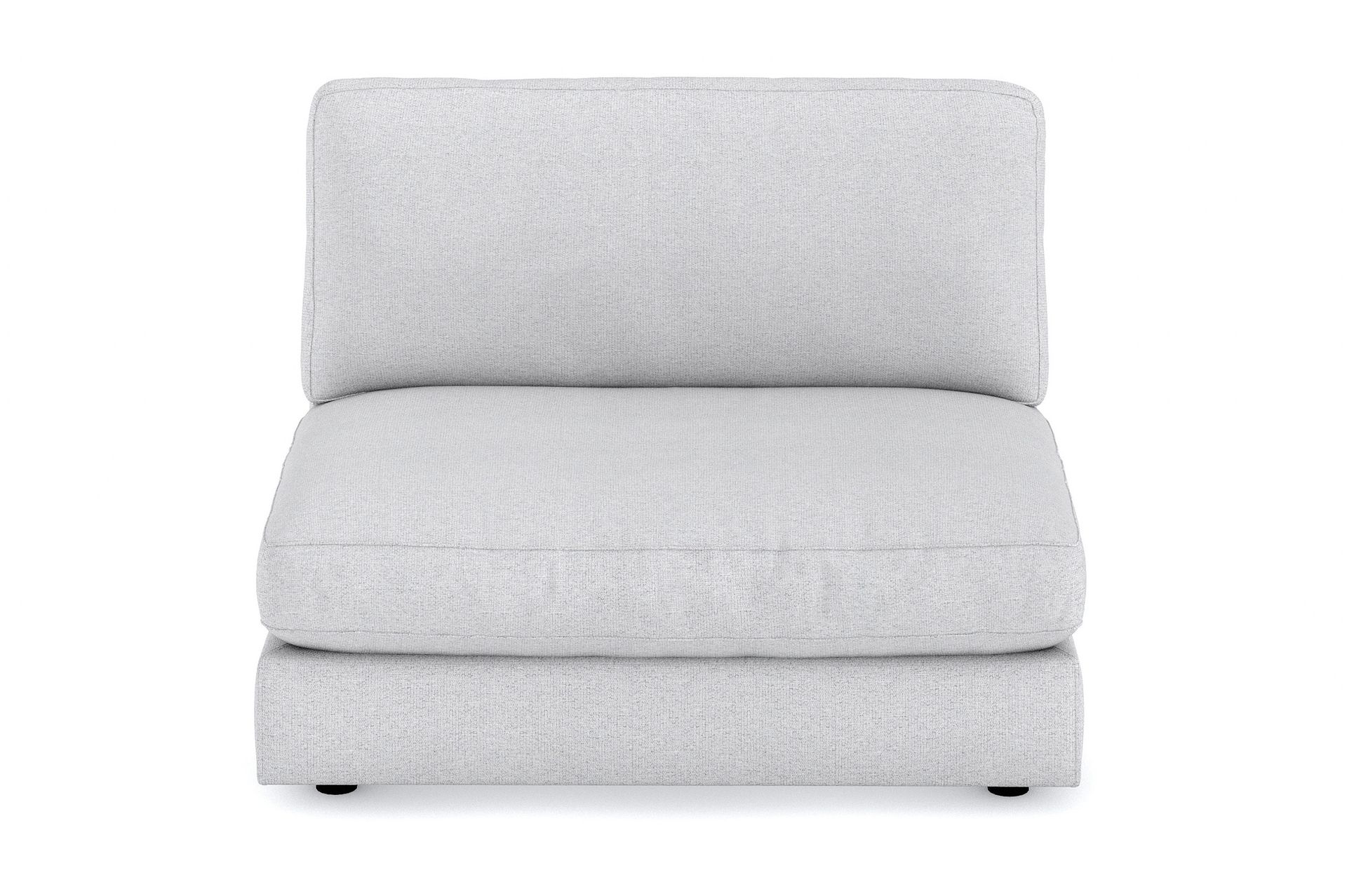 Arken 2-seters Midtmodul i Stoff 120 cm bred - Lys grå - Møbler - Sofaer - Modulsofaer - Midtmodul