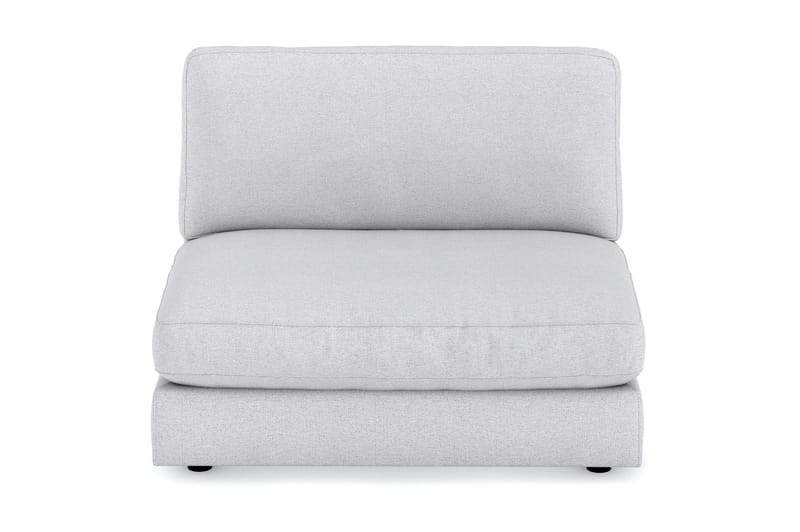 Arken 2-seters Midtmodul i Stoff 120 cm bred - Lys grå - Møbler - Sofaer - Modulsofaer - Midtmodul