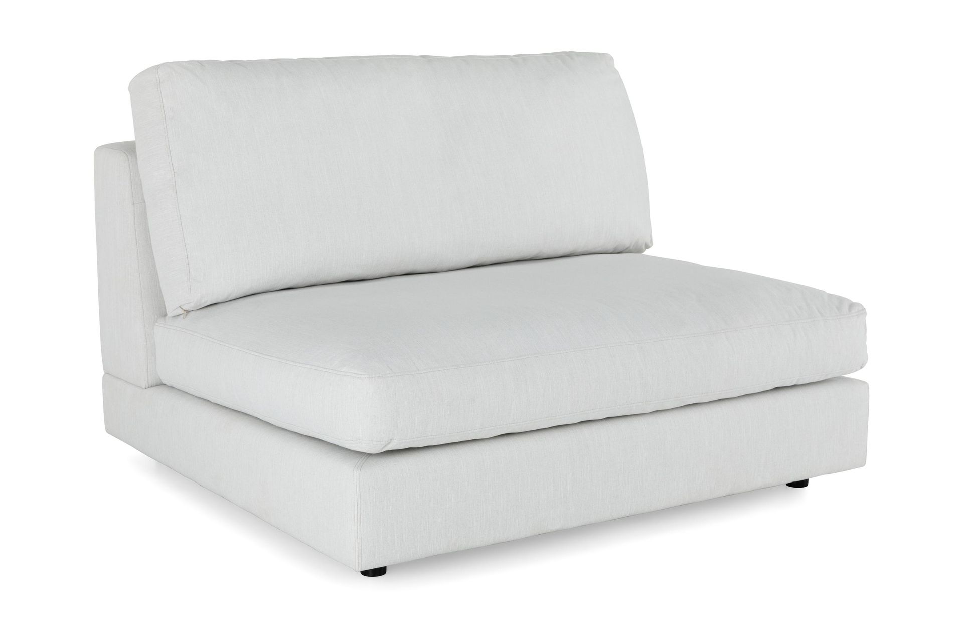 Arken 2-seters Midtmodul i Stoff 120 cm bred - Lys grå - Møbler - Sofaer - Modulsofaer - Midtmodul