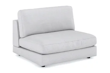 Arken 2-seters Midtmodul i Stoff 120 cm bred - Lys grå - Møbler - Sofaer - Modulsofaer - Midtmodul