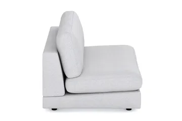 Arken 2-seters Midtmodul i Stoff 120 cm bred - Lys grå - Møbler - Sofaer - Modulsofaer - Midtmodul